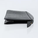 LOUIS VUITTON Epi Trousse Crete Pouch Black M48402 LV Auth 150132-3