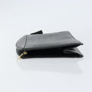 LOUIS VUITTON Epi Trousse Crete Pouch Black M48402 LV Auth 150132-4