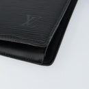 LOUIS VUITTON Epi Trousse Crete Pouch Black M48402 LV Auth 150132-7