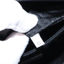 PRADA Tote Bag Leather White Silver Auth 150139-11