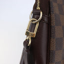 LOUIS VUITTON Damier Ebene Trousse Makeup Pouch N51982 LV Auth 150145-17