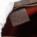 LOUIS VUITTON Damier Ebene Trousse Makeup Pouch N51982 LV Auth 150145-18