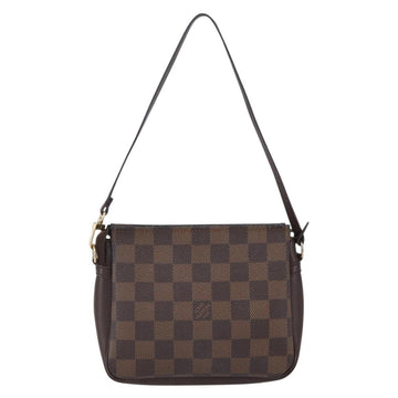 LOUIS VUITTON Damier Ebene Trousse Makeup Pouch N51982 LV Auth 150145 - 0