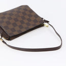 LOUIS VUITTON Damier Ebene Trousse Makeup Pouch N51982 LV Auth 150145-7