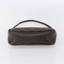 LOUIS VUITTON Damier Ebene Trousse Makeup Pouch N51982 LV Auth 150145-5