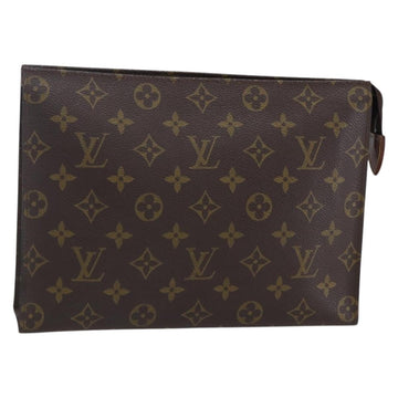 LOUIS VUITTON Monogram Poche Toilette 26 Pouch M47542 LV Auth 150150