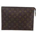LOUIS VUITTON Monogram Poche Toilette 26 Pouch M47542 LV Auth 150150-2