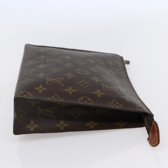 LOUIS VUITTON Monogram Poche Toilette 26 Pouch M47542 LV Auth 150150