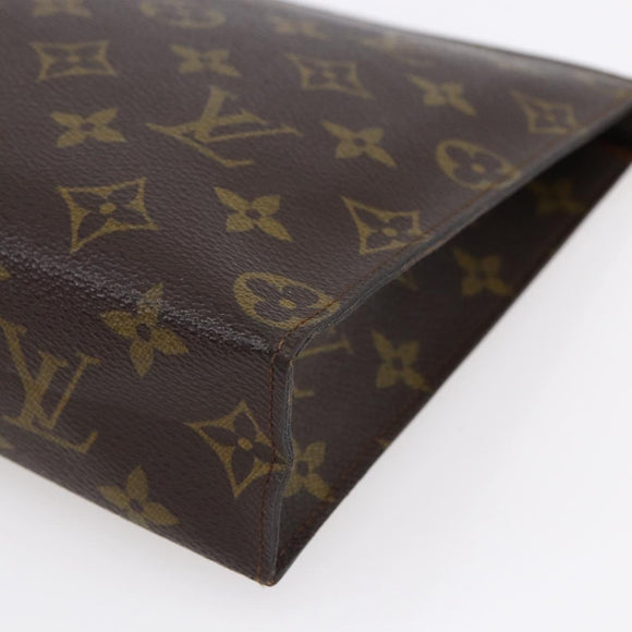 LOUIS VUITTON Monogram Poche Toilette 26 Pouch M47542 LV Auth 150150