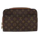 LOUIS VUITTON Monogram Orsay Clutch Bag M51790 LV Auth 150153-2
