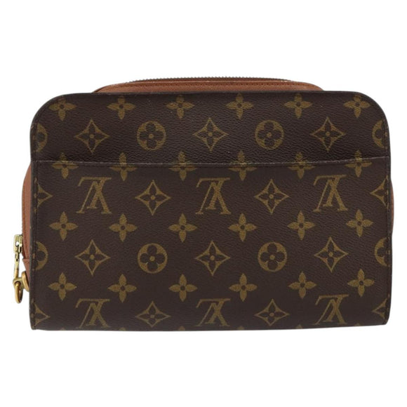 LOUIS VUITTON Monogram Orsay Clutch Bag M51790 LV Auth 150153