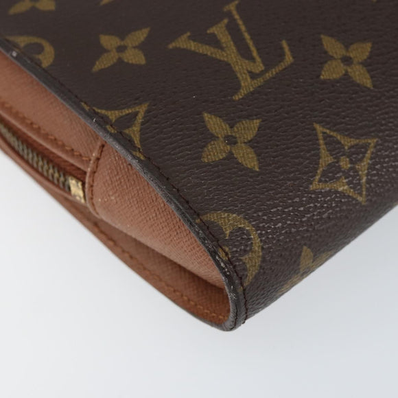 LOUIS VUITTON Monogram Orsay Clutch Bag M51790 LV Auth 150153