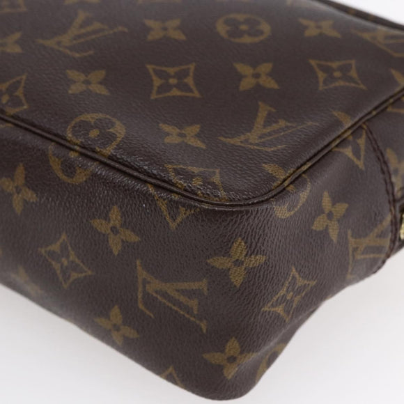LOUIS VUITTON Monogram Trousse Toilette 28 Clutch Bag M47522 LV Auth 150154