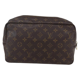 LOUIS VUITTON Monogram Trousse Toilette 28 Clutch Bag M47522 LV Auth 150154 - 0