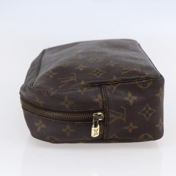 LOUIS VUITTON Monogram Trousse Toilette 28 Clutch Bag M47522 LV Auth 150154