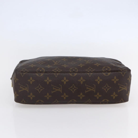 LOUIS VUITTON Monogram Trousse Toilette 28 Clutch Bag M47522 LV Auth 150154