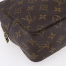 LOUIS VUITTON Monogram Trousse Toilette 28 Clutch Bag M47522 LV Auth 150154-14