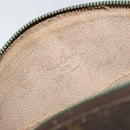 LOUIS VUITTON Monogram Trousse Demi Ronde Cosmetic Pouch M47520 LV Auth 150155-9