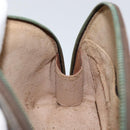 LOUIS VUITTON Monogram Trousse Demi Ronde Cosmetic Pouch M47520 LV Auth 150155-18