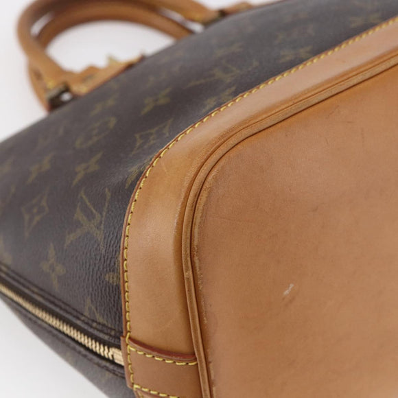LOUIS VUITTON Monogram Alma Hand Bag M51130 LV Auth 150157