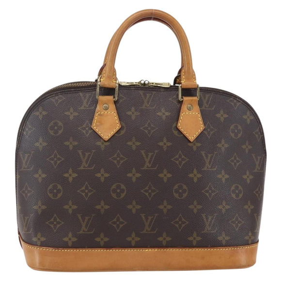 LOUIS VUITTON Monogram Alma Hand Bag M51130 LV Auth 150157