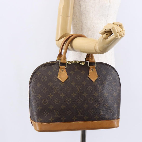 LOUIS VUITTON Monogram Alma Hand Bag M51130 LV Auth 150157