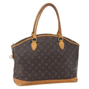 LOUIS VUITTON Monogram Lockit Horizontal Hand Bag M40104 LV Auth 150160-1
