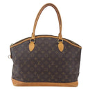 LOUIS VUITTON Monogram Lockit Horizontal Hand Bag M40104 LV Auth 150160-13