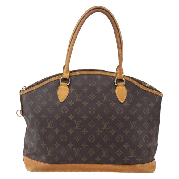 LOUIS VUITTON Monogram Lockit Horizontal Hand Bag M40104 LV Auth 150160