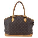 LOUIS VUITTON Monogram Lockit Horizontal Hand Bag M40104 LV Auth 150160-2
