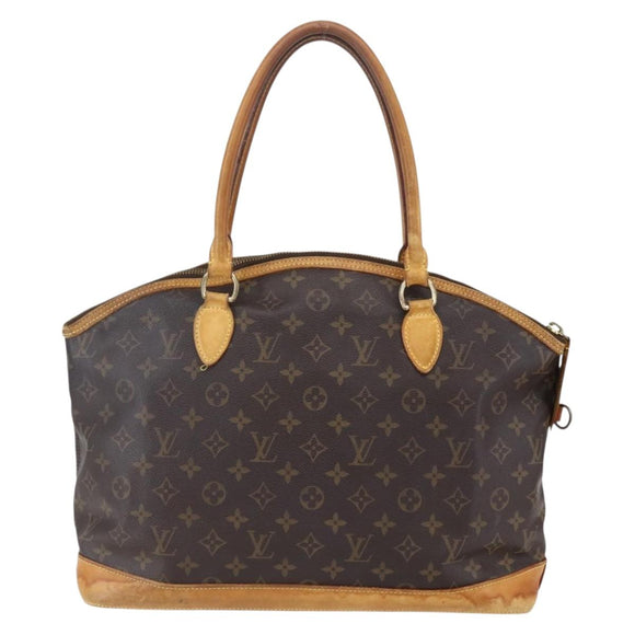 LOUIS VUITTON Monogram Lockit Horizontal Hand Bag M40104 LV Auth 150160