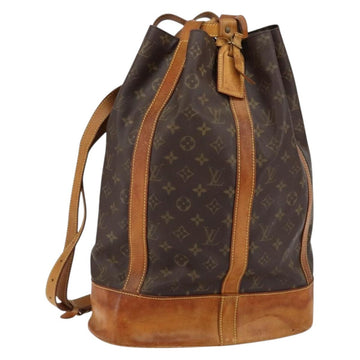 LOUIS VUITTON Monogram Randonnee GM Shoulder Bag M42244 LV Auth 150161