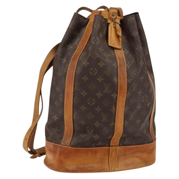 LOUIS VUITTON Monogram Randonnee GM Shoulder Bag M42244 LV Auth 150161