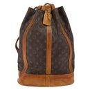 LOUIS VUITTON Monogram Randonnee GM Shoulder Bag M42244 LV Auth 150161-13