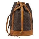LOUIS VUITTON Monogram Randonnee GM Shoulder Bag M42244 LV Auth 150161-2