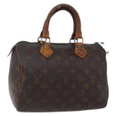 LOUIS VUITTON Monogram Speedy 25 Hand Bag M41528 LV Auth 150169-1