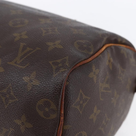 LOUIS VUITTON Monogram Speedy 25 Hand Bag M41528 LV Auth 150169