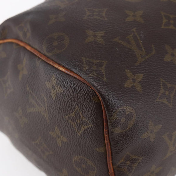 LOUIS VUITTON Monogram Speedy 25 Hand Bag M41528 LV Auth 150169