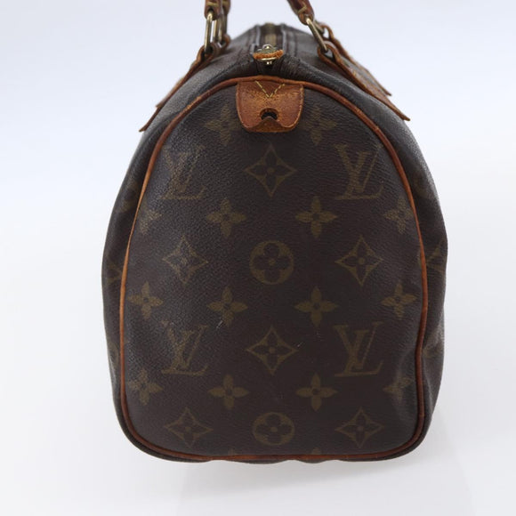 LOUIS VUITTON Monogram Speedy 25 Hand Bag M41528 LV Auth 150169
