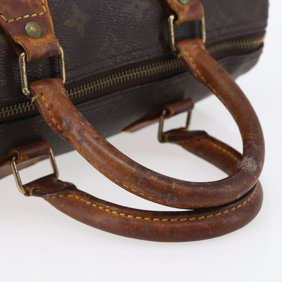 LOUIS VUITTON Monogram Speedy 25 Hand Bag M41528 LV Auth 150169