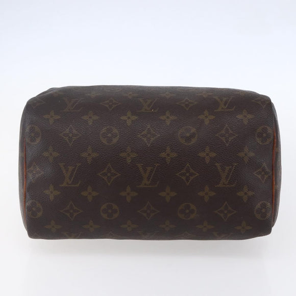 LOUIS VUITTON Monogram Speedy 25 Hand Bag M41528 LV Auth 150169