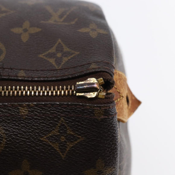 LOUIS VUITTON Monogram Speedy 30 Hand Bag M41526 LV Auth 150170