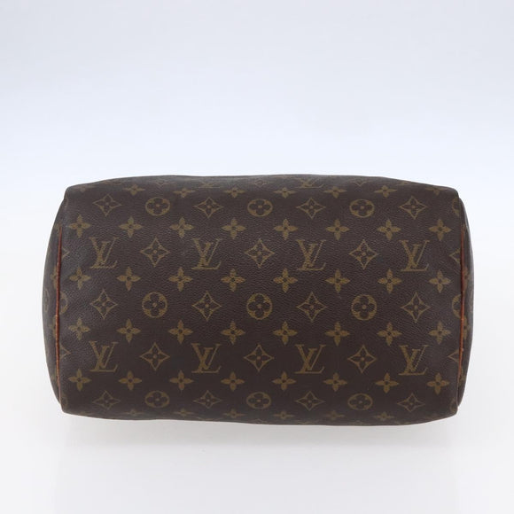 LOUIS VUITTON Monogram Speedy 30 Hand Bag M41526 LV Auth 150174