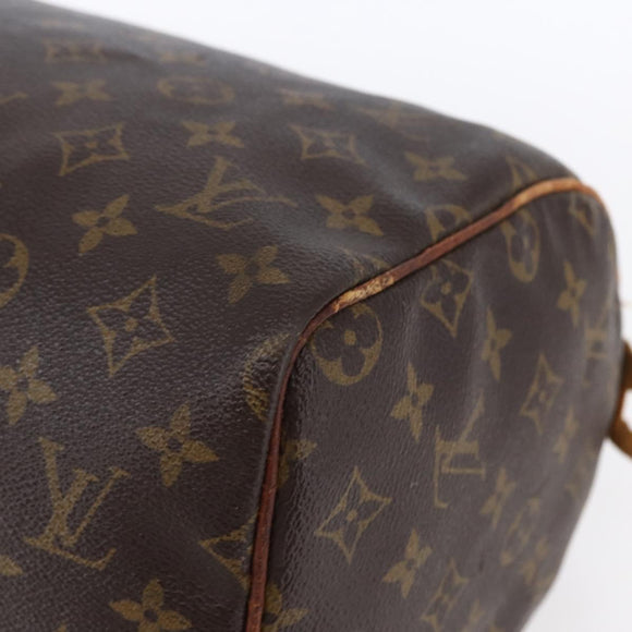 LOUIS VUITTON Monogram Speedy 30 Hand Bag M41526 LV Auth 150174