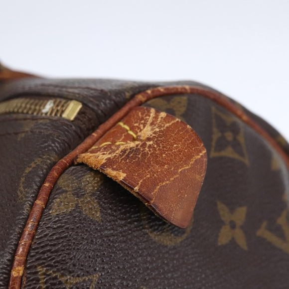 LOUIS VUITTON Monogram Speedy 30 Hand Bag M41526 LV Auth 150174