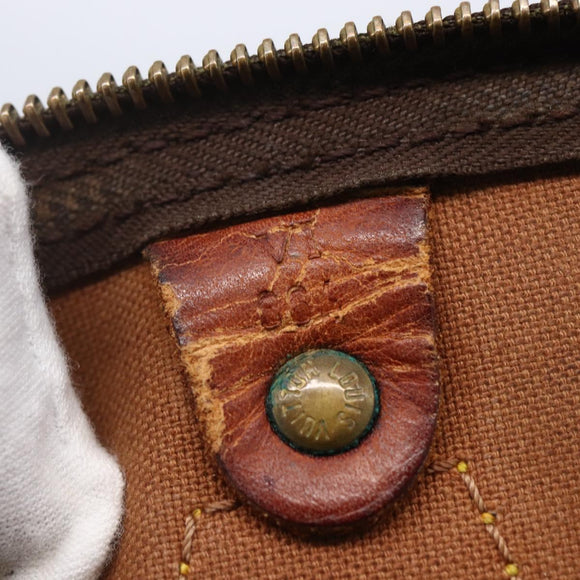 LOUIS VUITTON Monogram Speedy 30 Hand Bag M41526 LV Auth 150174