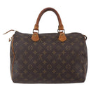 LOUIS VUITTON Monogram Speedy 30 Hand Bag M41526 LV Auth 150174-3
