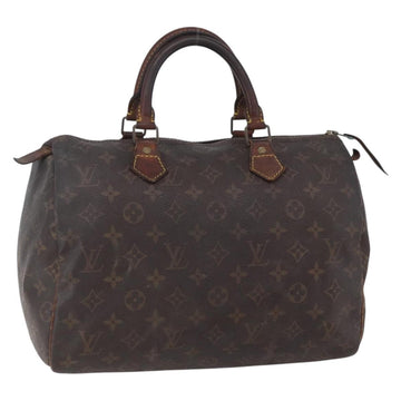 LOUIS VUITTON Monogram Speedy 30 Hand Bag M41526 LV Auth 150175