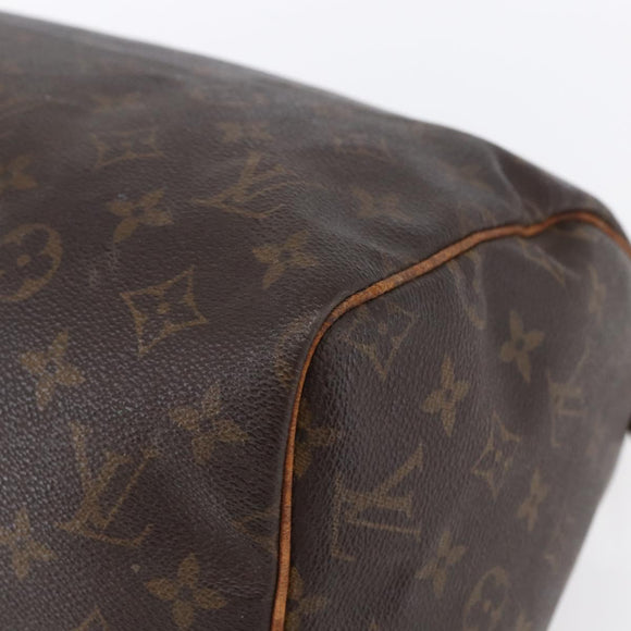 LOUIS VUITTON Monogram Speedy 30 Hand Bag M41526 LV Auth 150175