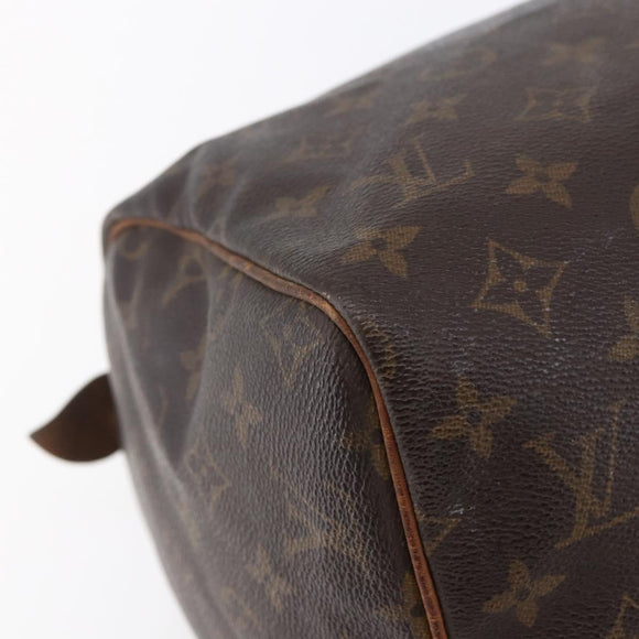 LOUIS VUITTON Monogram Speedy 30 Hand Bag M41526 LV Auth 150175